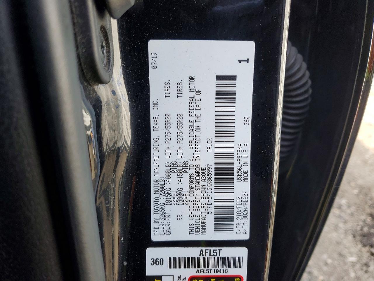 Toyota Tundra Sr5