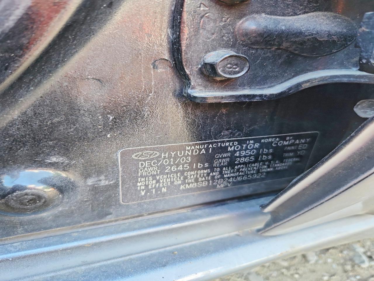 Hyundai SANTA FE Gl