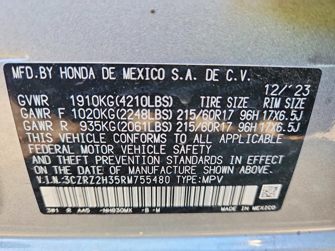 Honda HR-V Lx