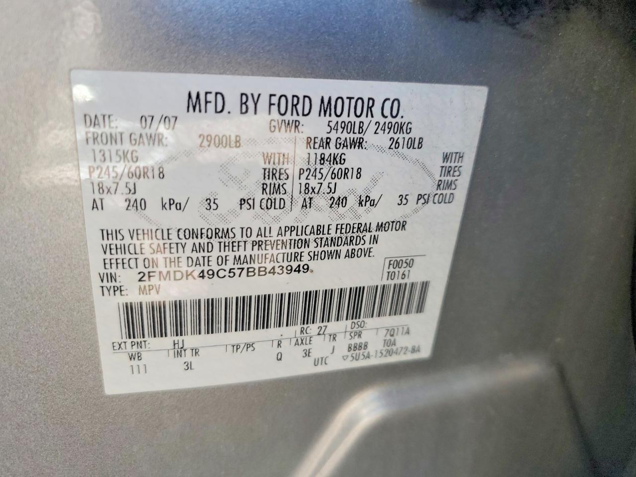 Ford Edge Sel Plus