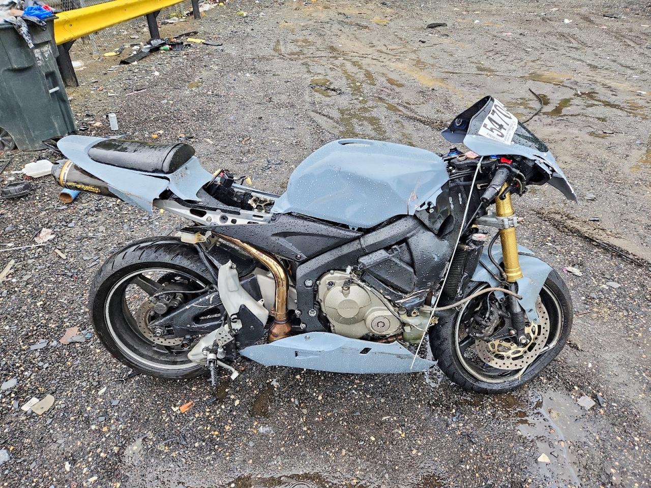 Salvage Honda Cbr Cycle Image