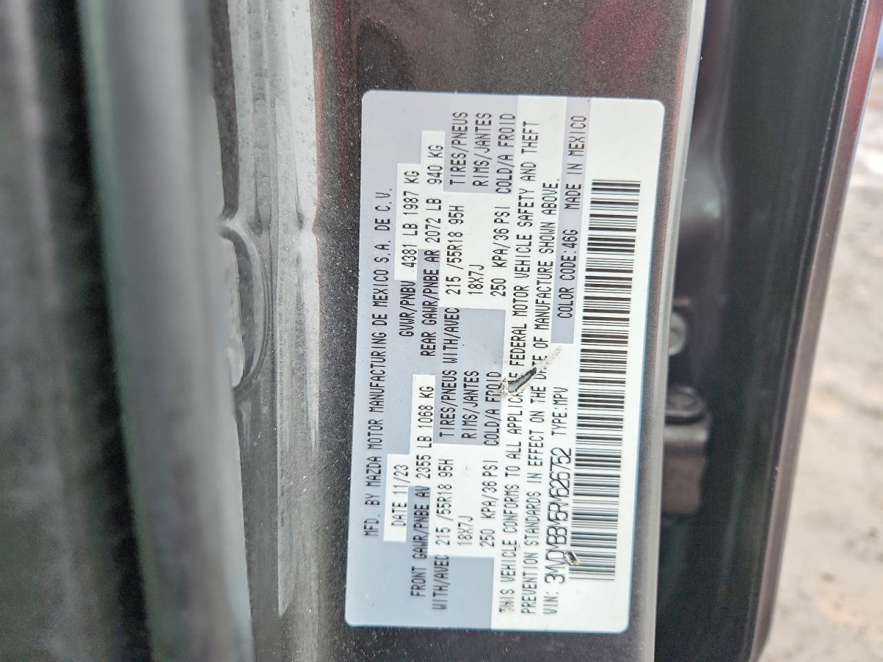 Mazda Cx Select