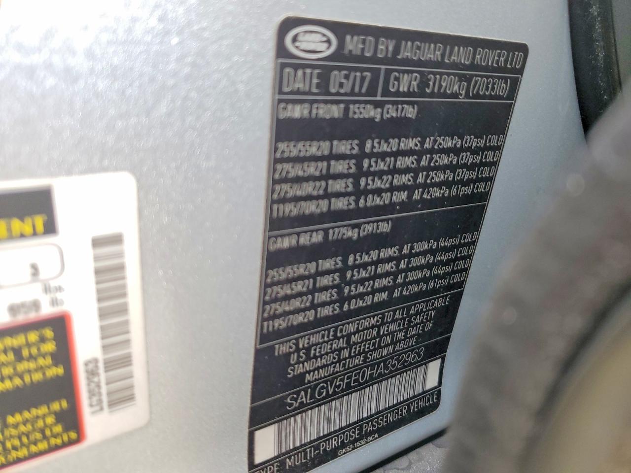 Land Rover Range Rover Autobiography