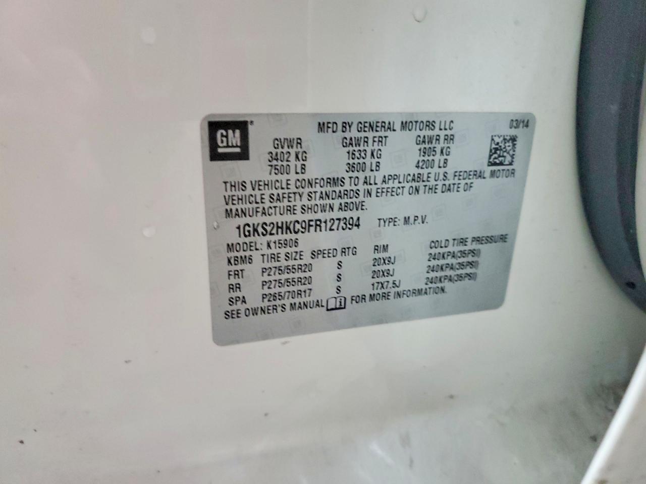 GMC Yukon K1500 Slt