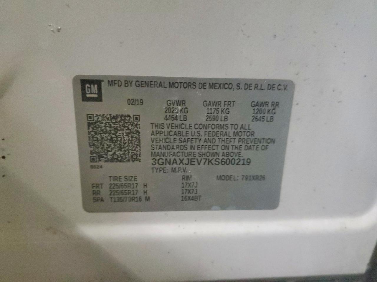Chevrolet Equinox Lt