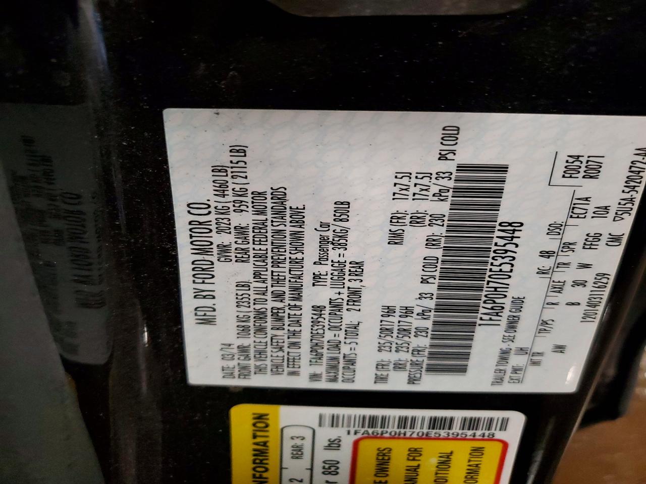 Ford Fusion Se