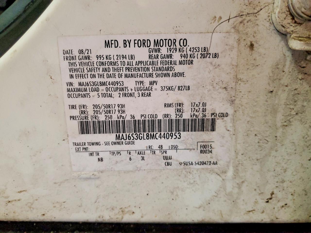 Ford EcoSport Se