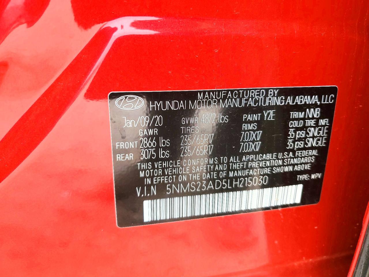 Hyundai SANTA FE Se