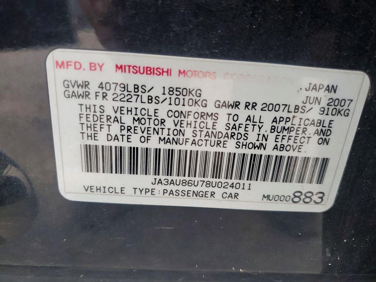 Mitsubishi Lancer Gts