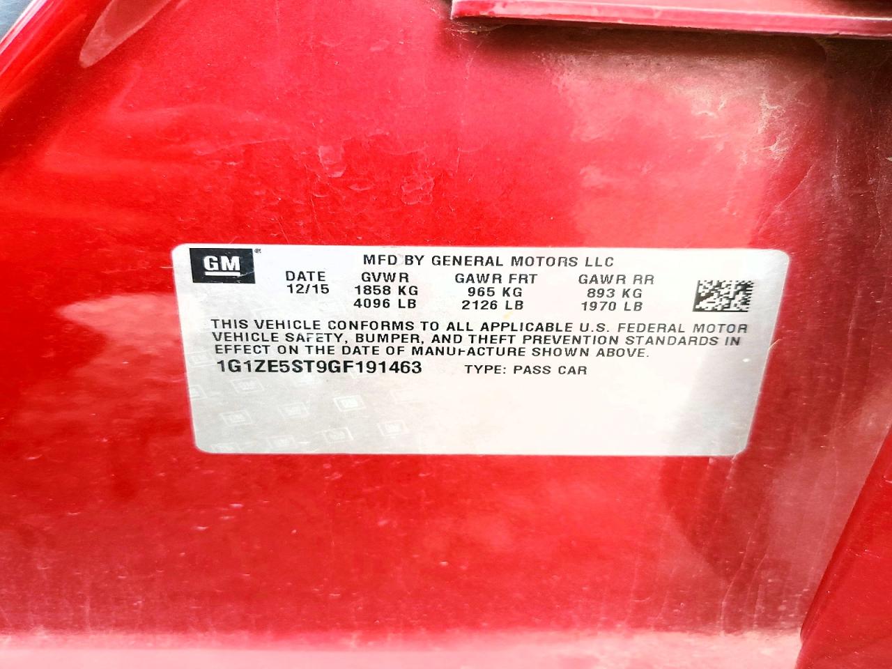 Chevrolet Malibu Lt