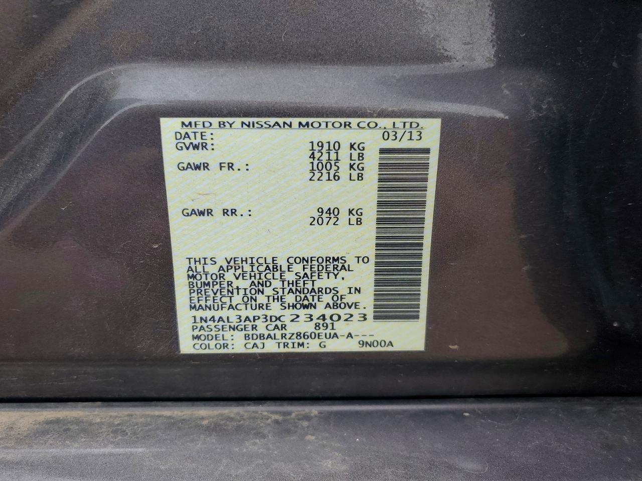 Nissan Altima 2.5