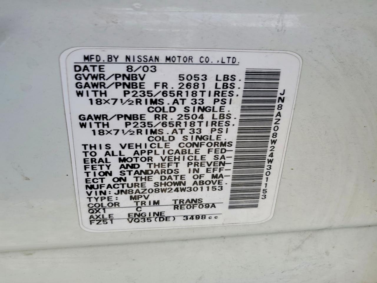 Nissan Murano Sl