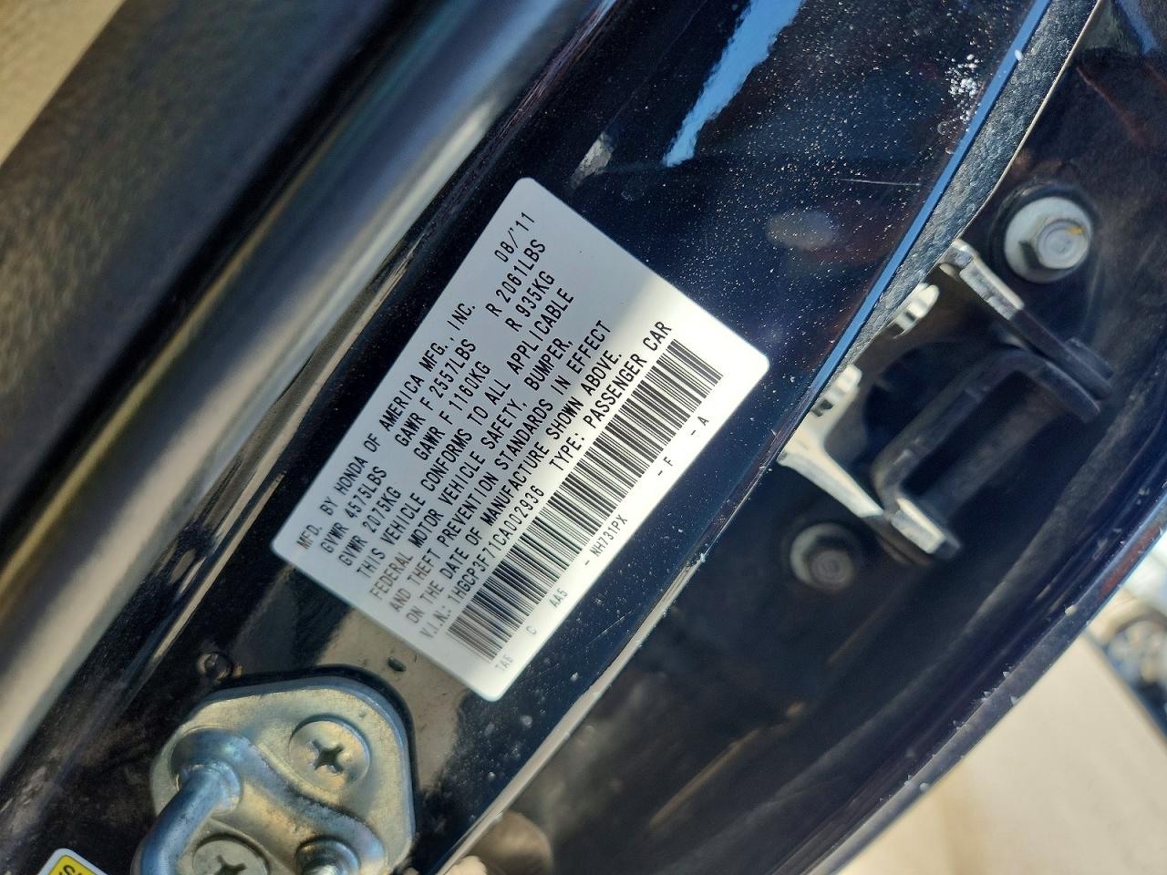 Honda Accord Ex