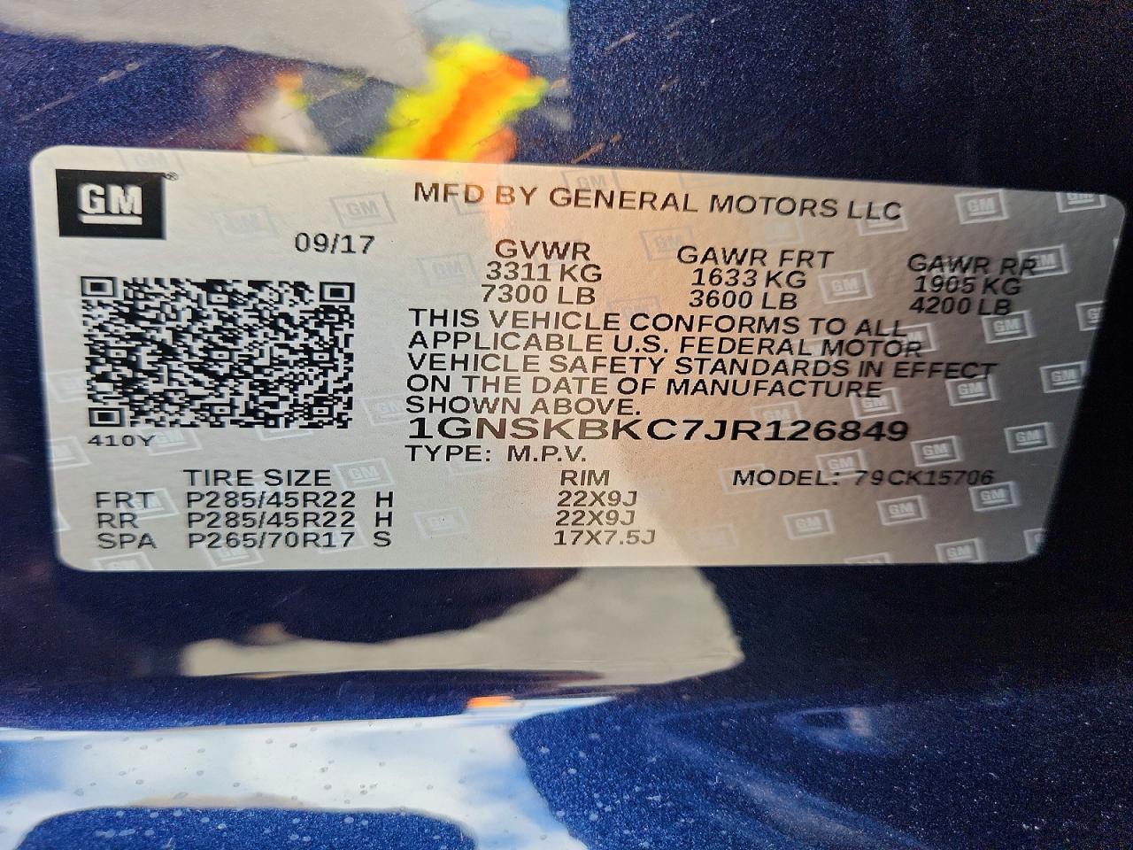 Chevrolet Tahoe K1500 Lt