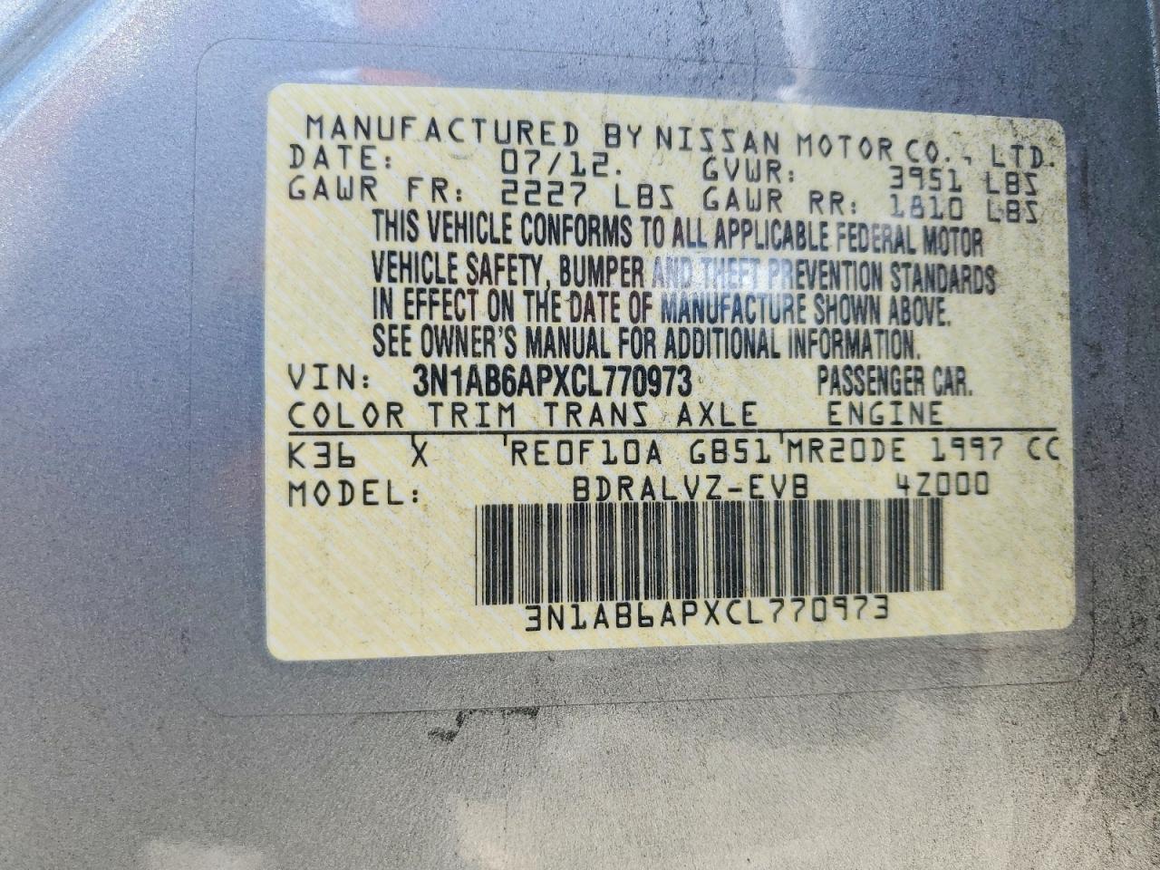Nissan Sentra 2.0
