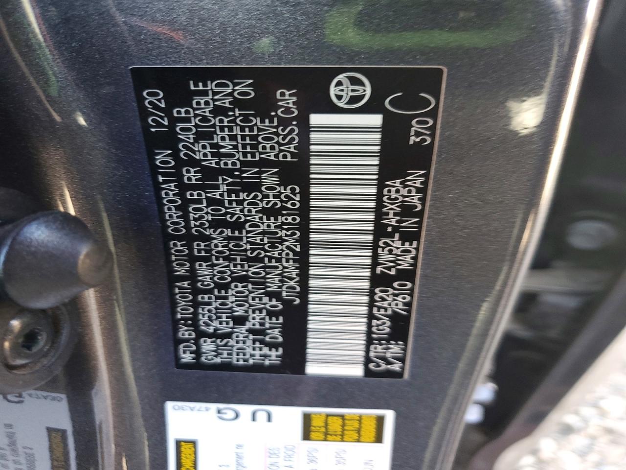 Toyota Prius Xle