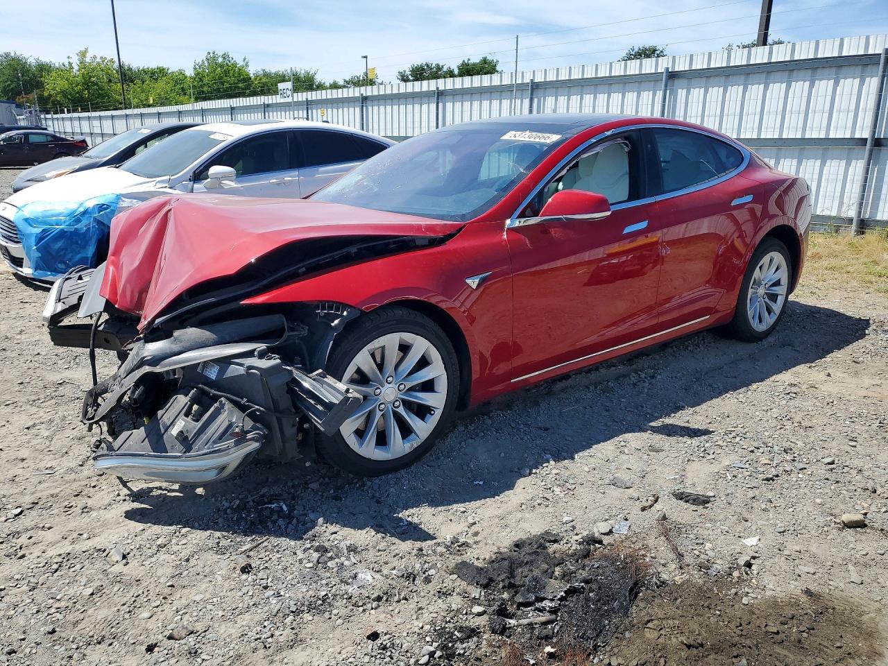 Salvage Tesla Model S Image