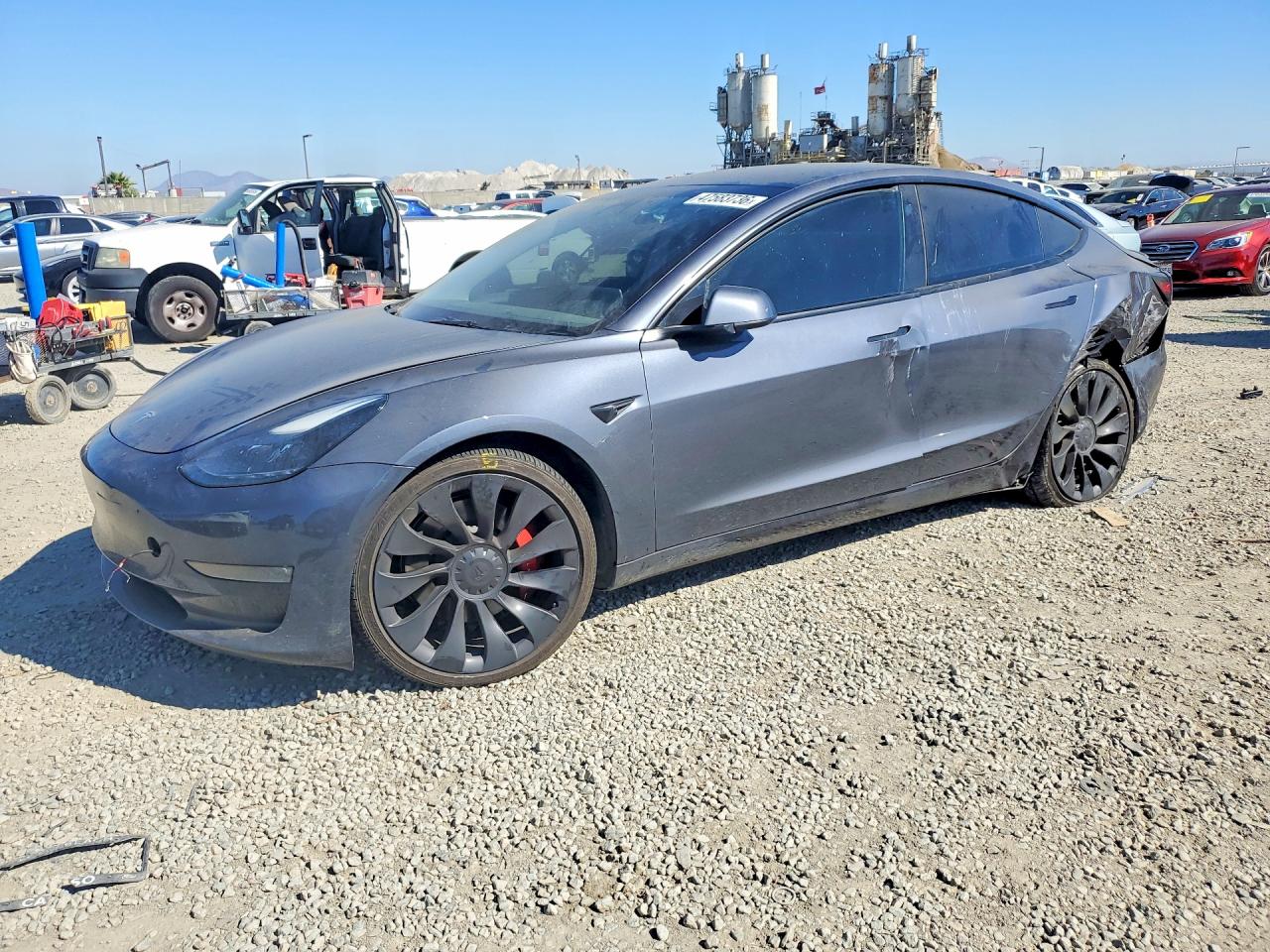 Salvage Tesla Model 3 Image