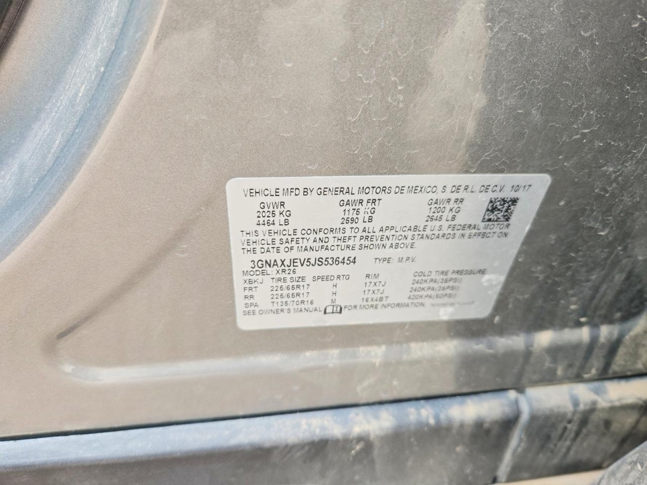 Chevrolet Equinox Lt