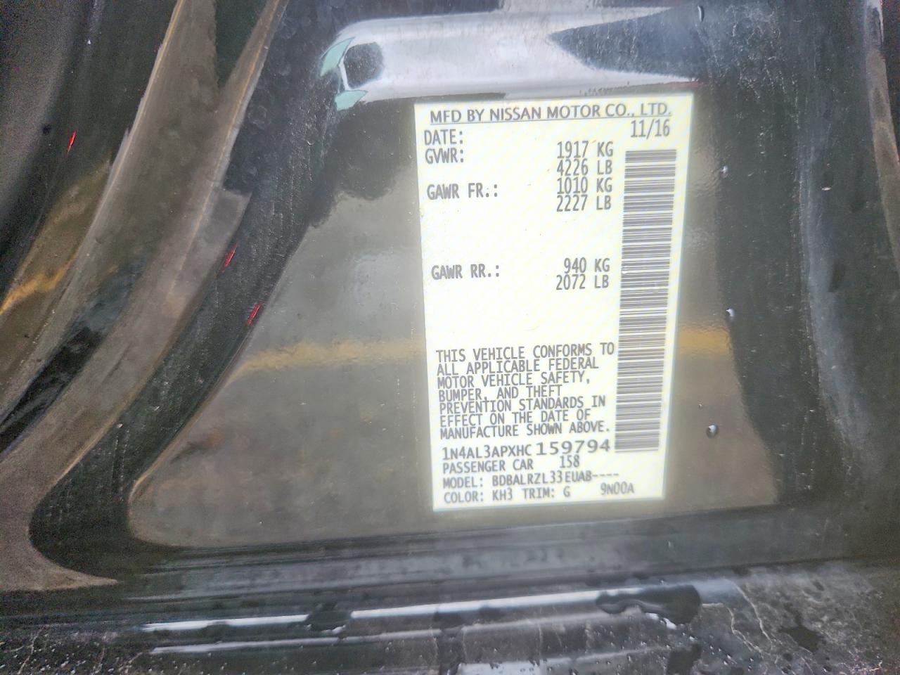 Nissan Altima 2.5 Sl