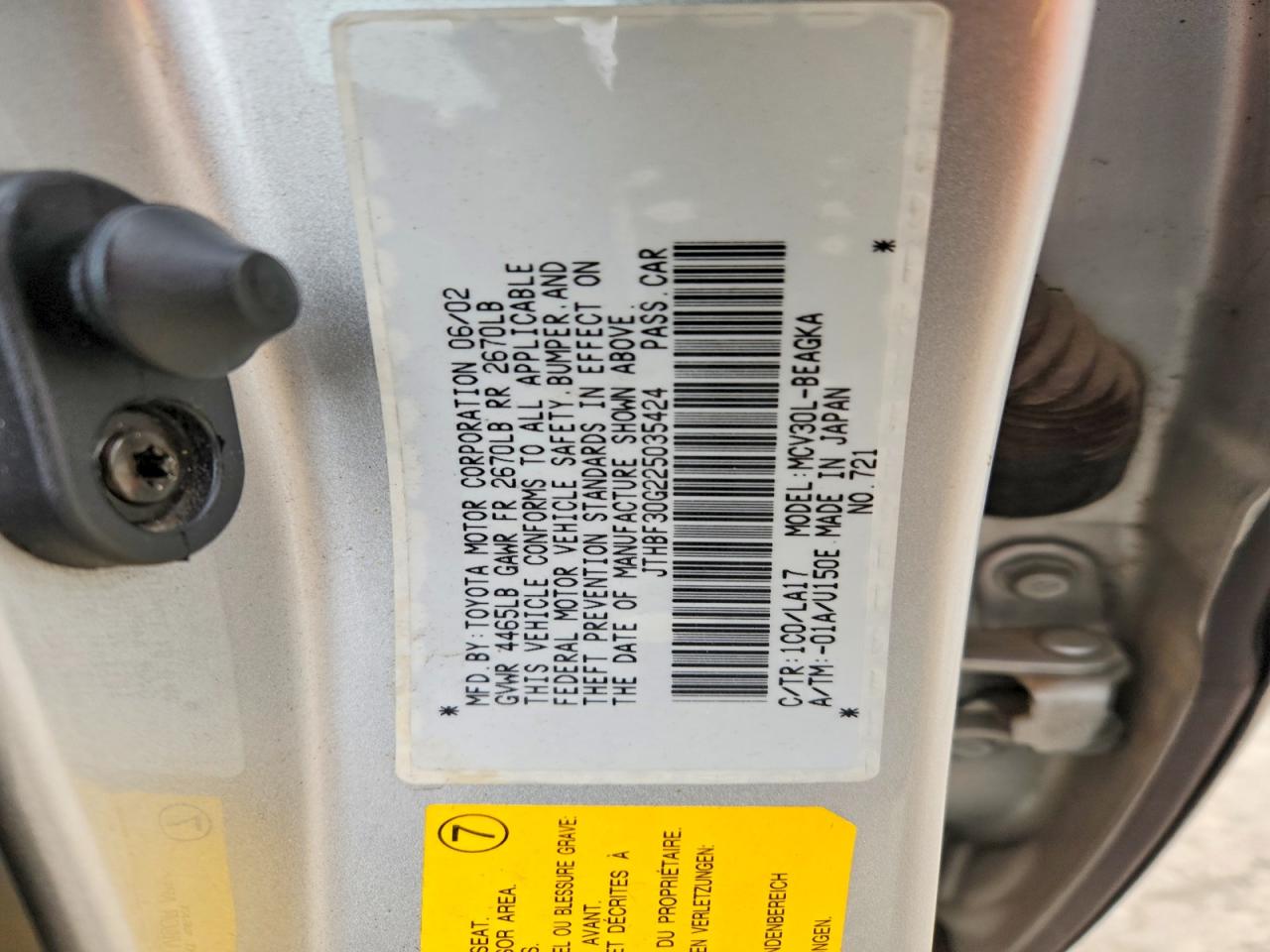 Lexus Es Base