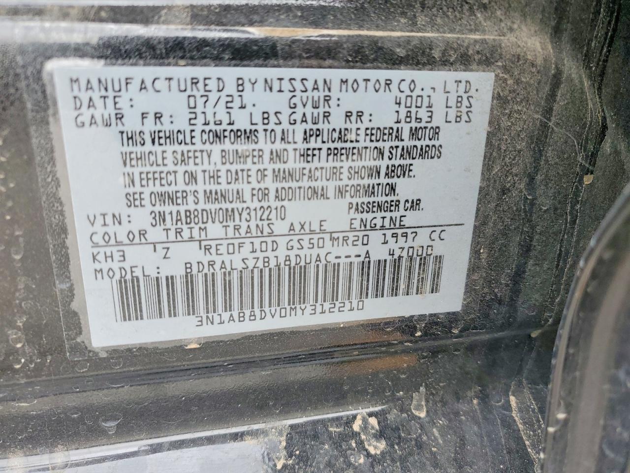 Nissan Sentra Sr