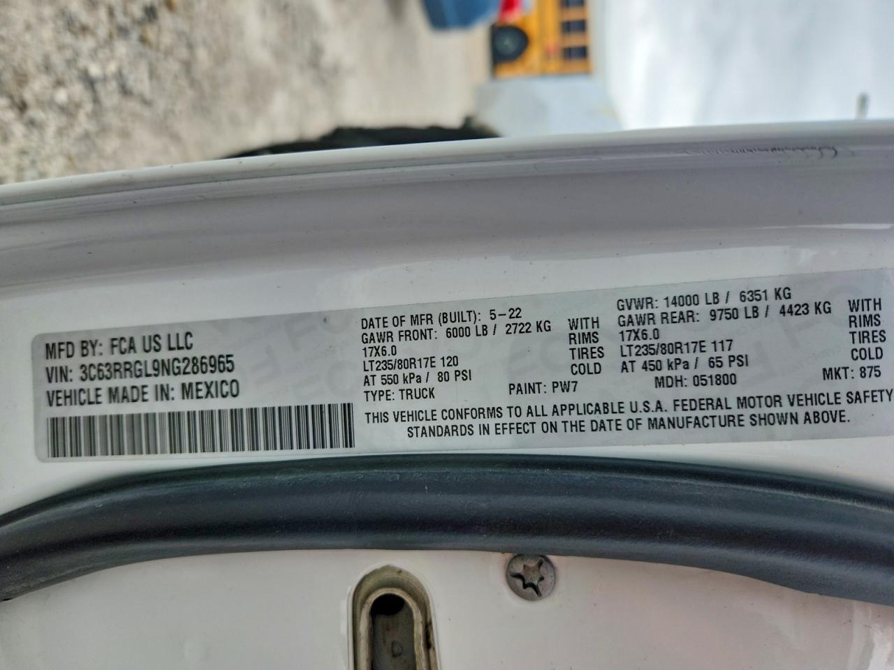 Ram 3500 Tradesman
