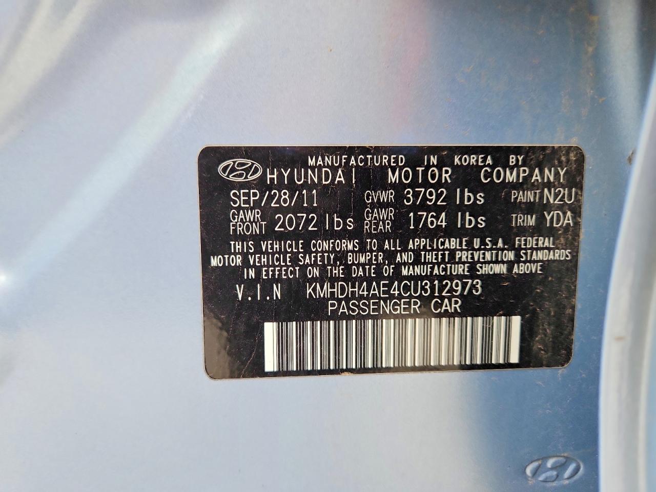 Hyundai ELANTRA Gls