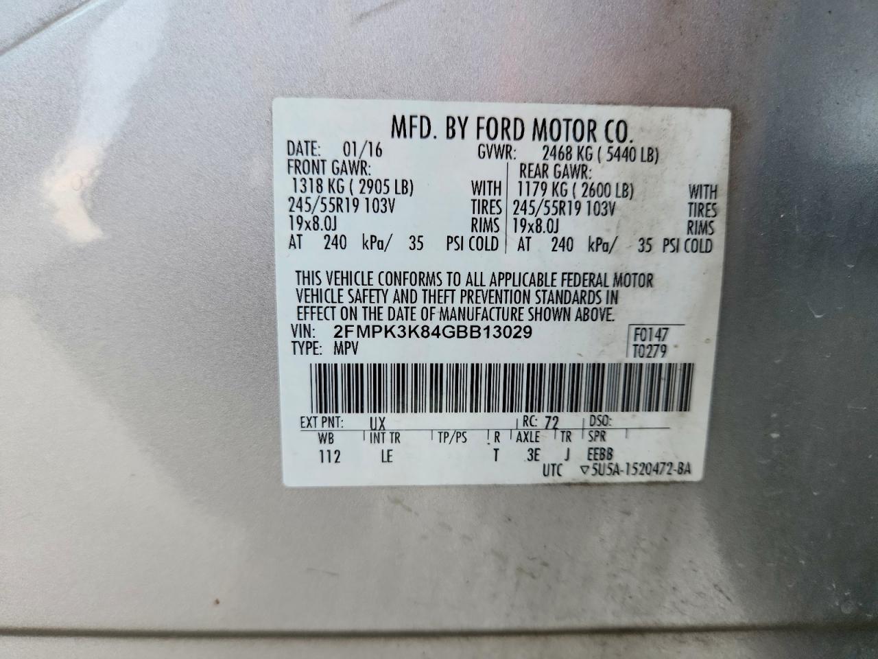 Ford Edge Titanium