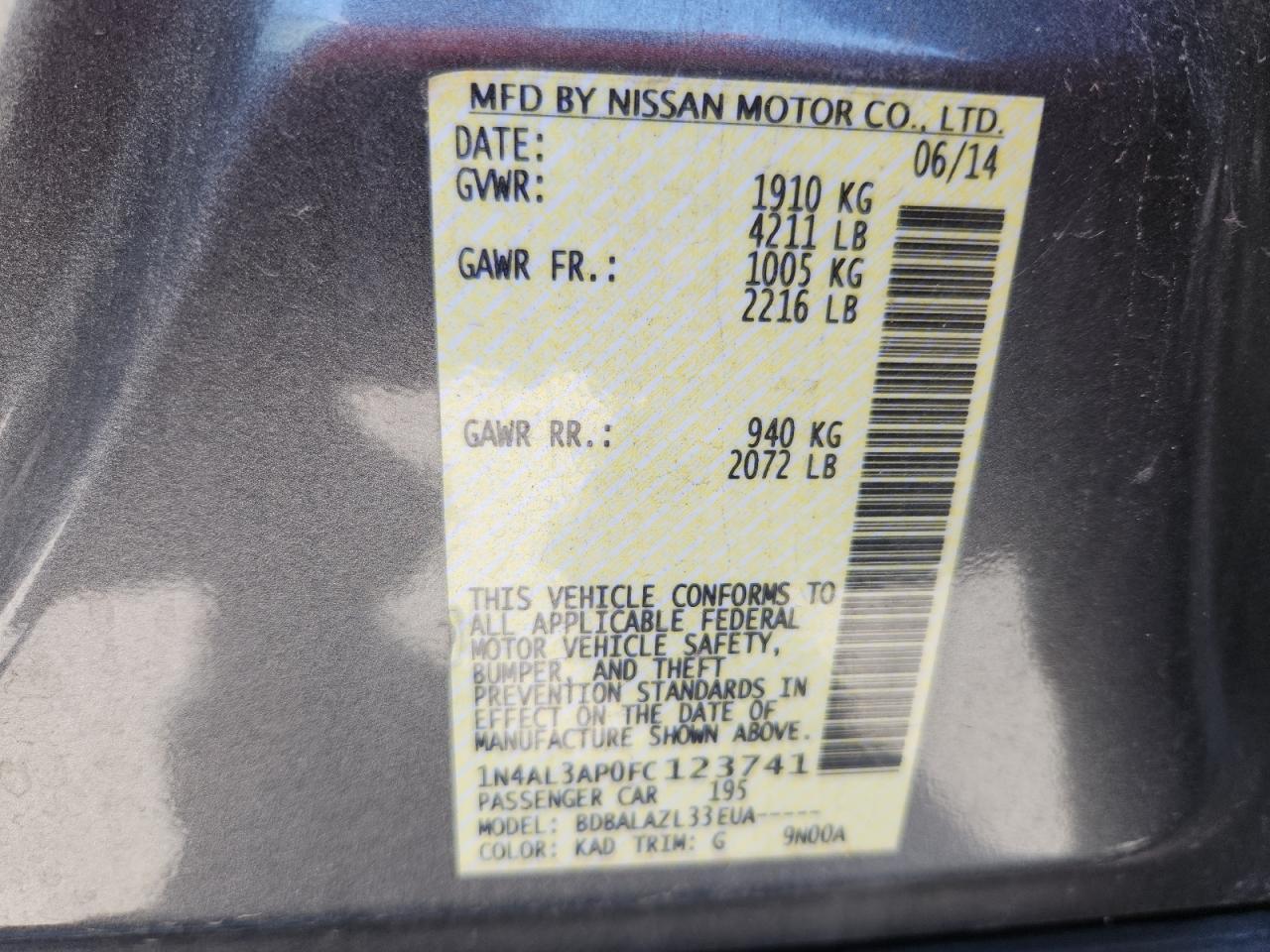 Nissan Altima 2.5