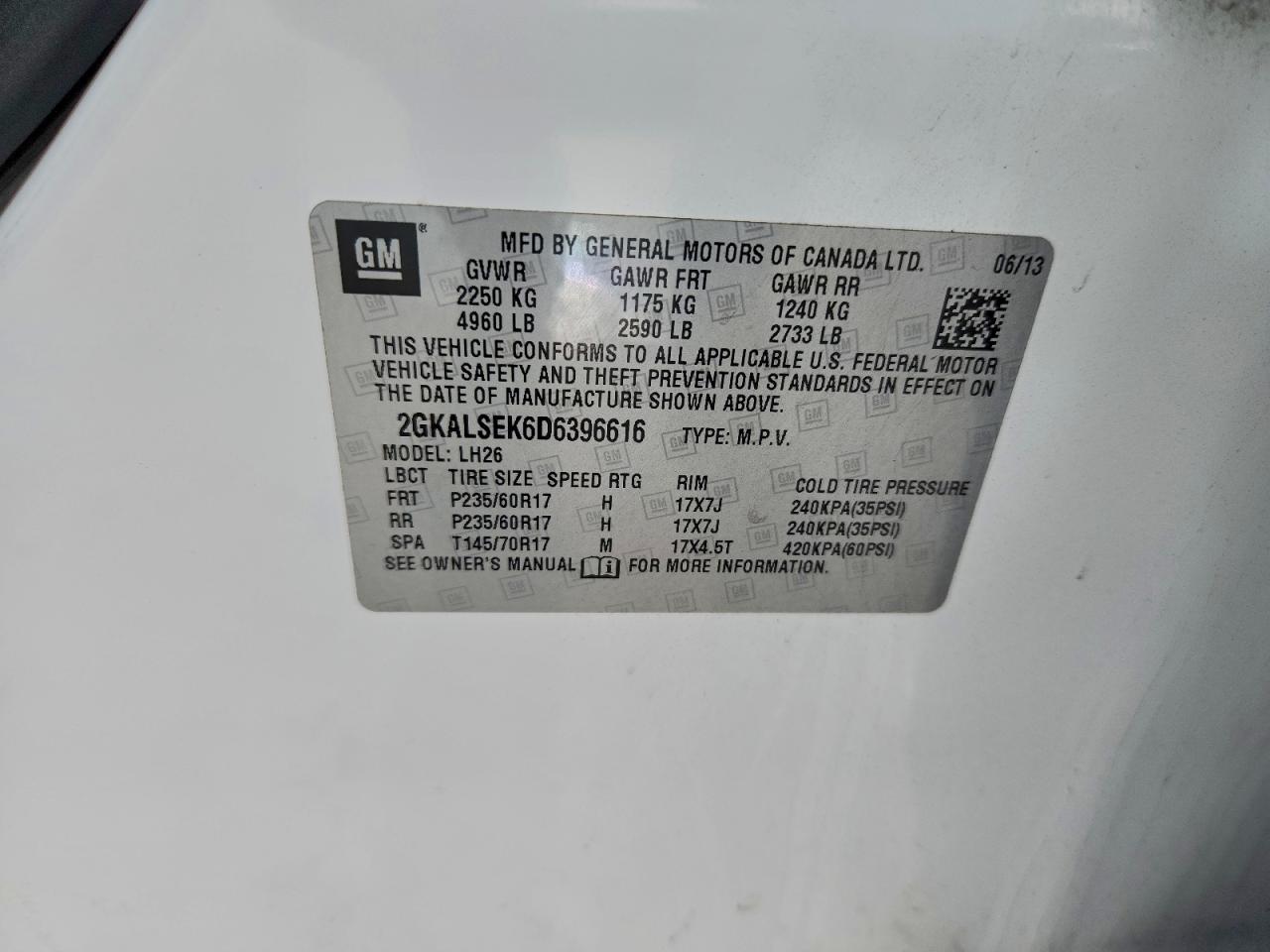GMC Terrain Sle