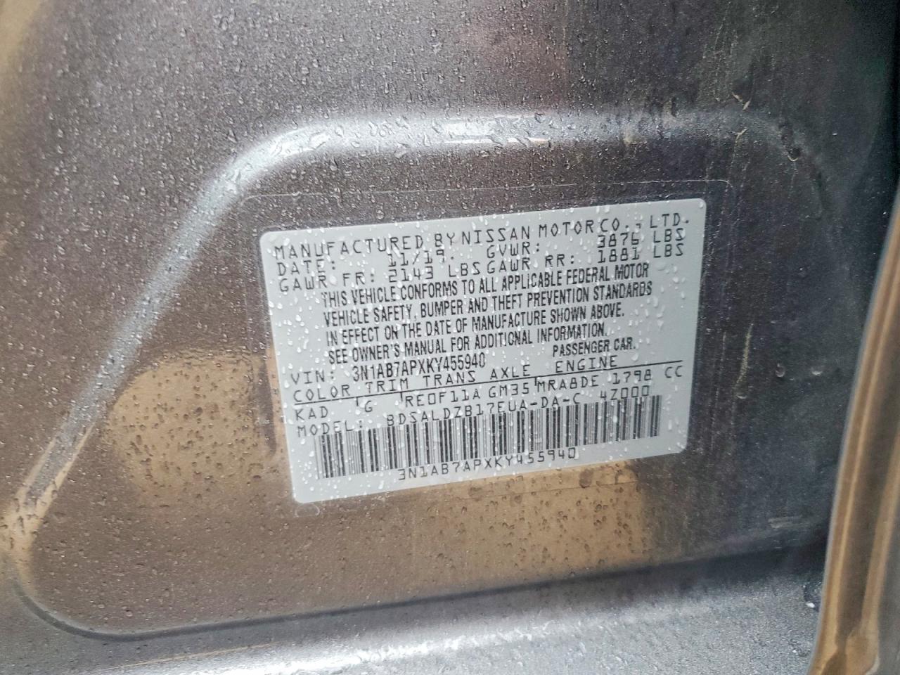 Nissan Sentra Sv