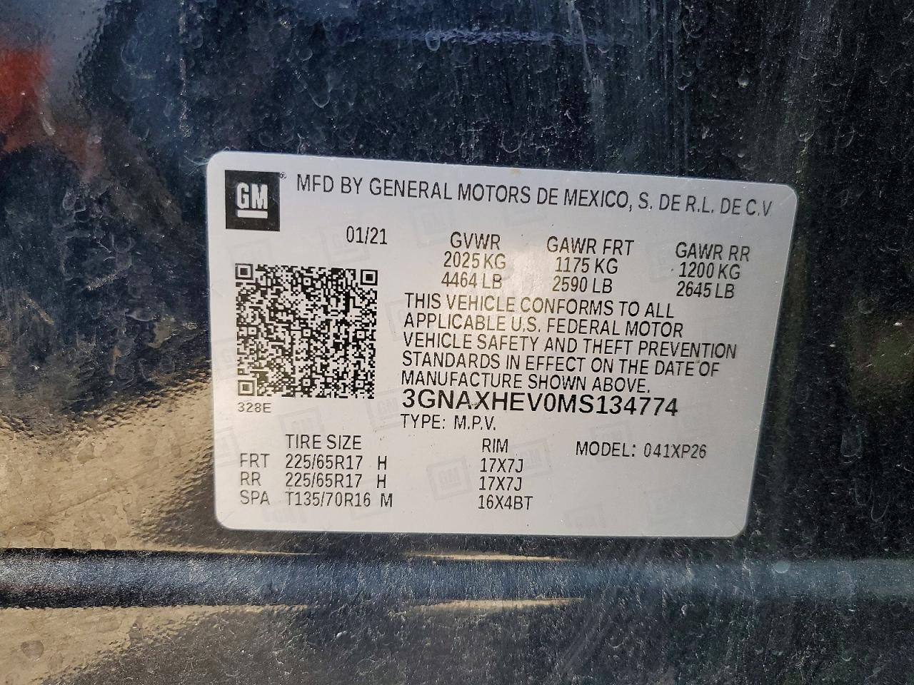 Chevrolet Equinox Ls