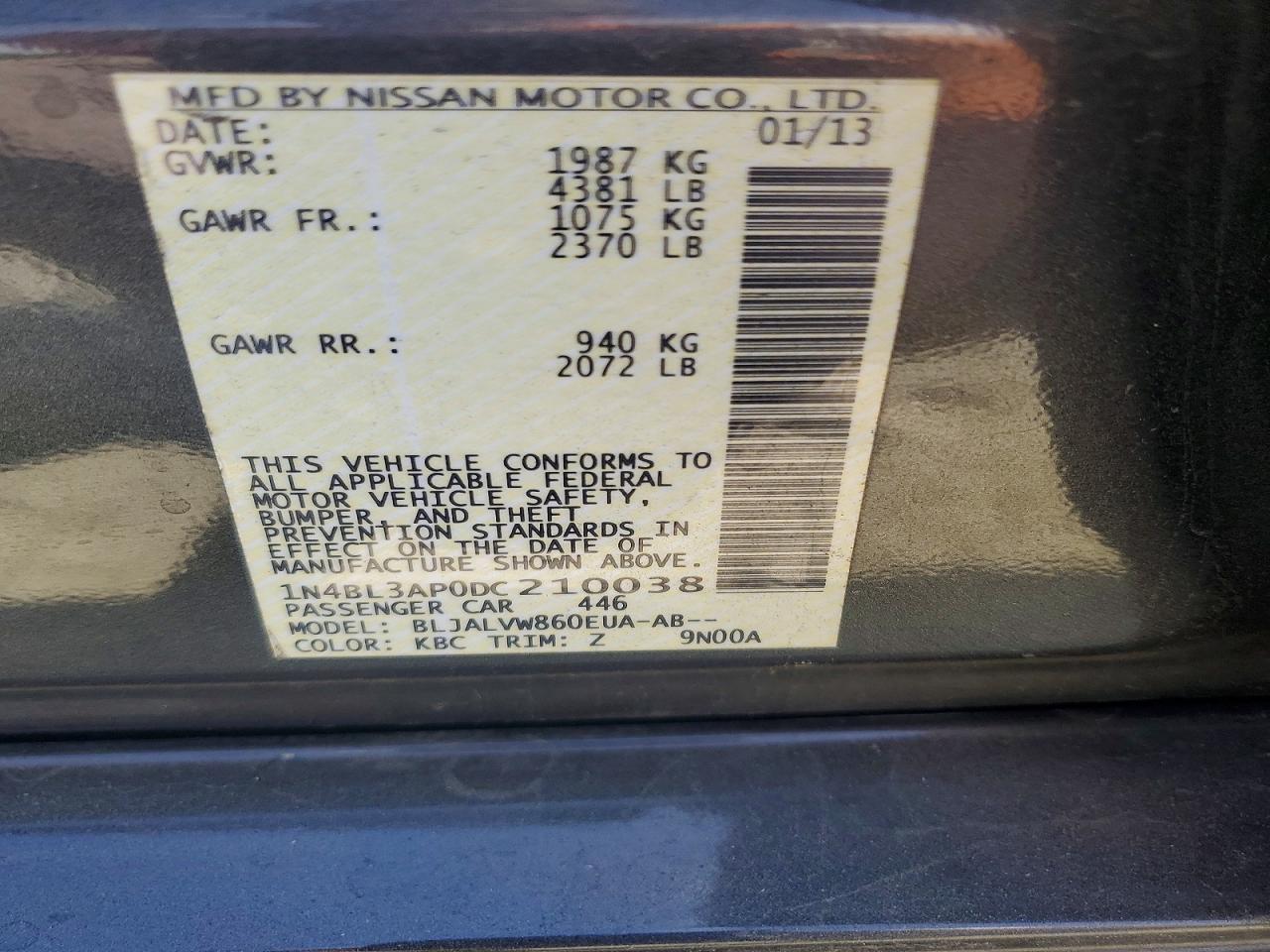 Nissan Altima 3.5 S
