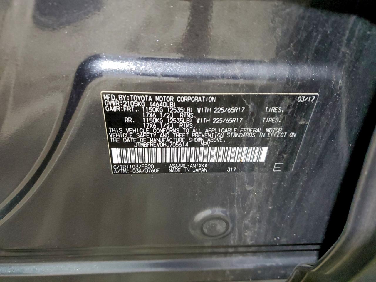 Toyota RAV4 Le