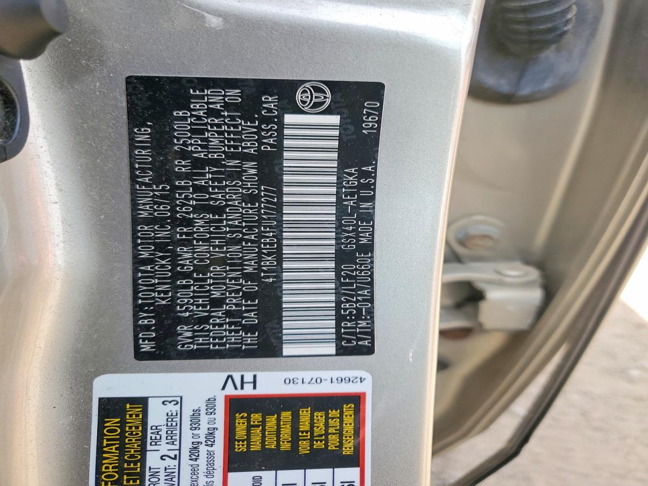 Toyota Avalon Xle Premium