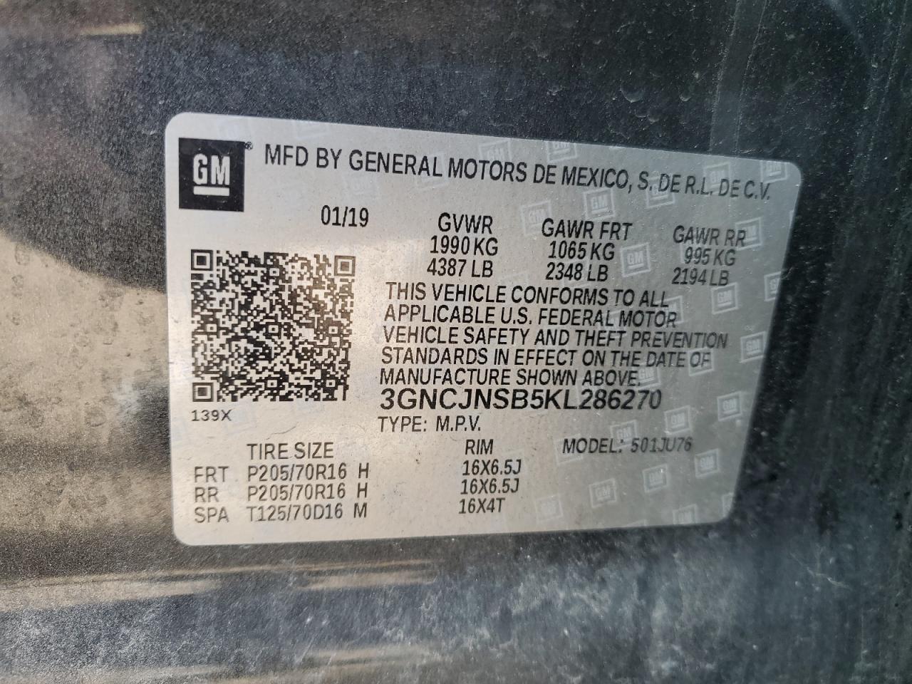 Chevrolet Trax Ls