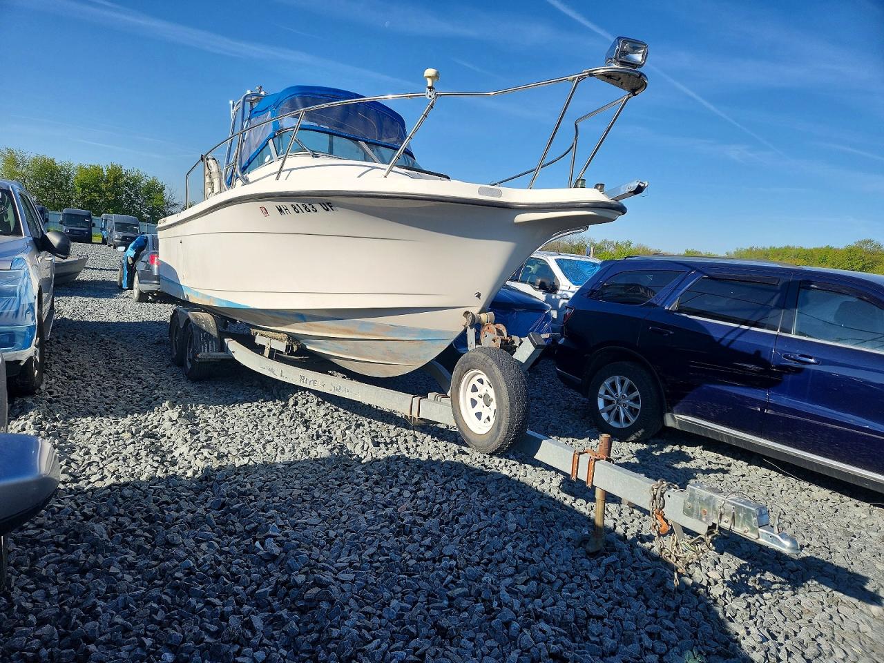 Salvage Bayliner Boat Image