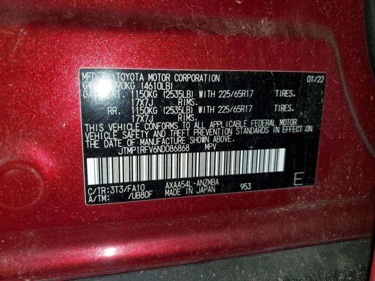 Toyota RAV4 Xle