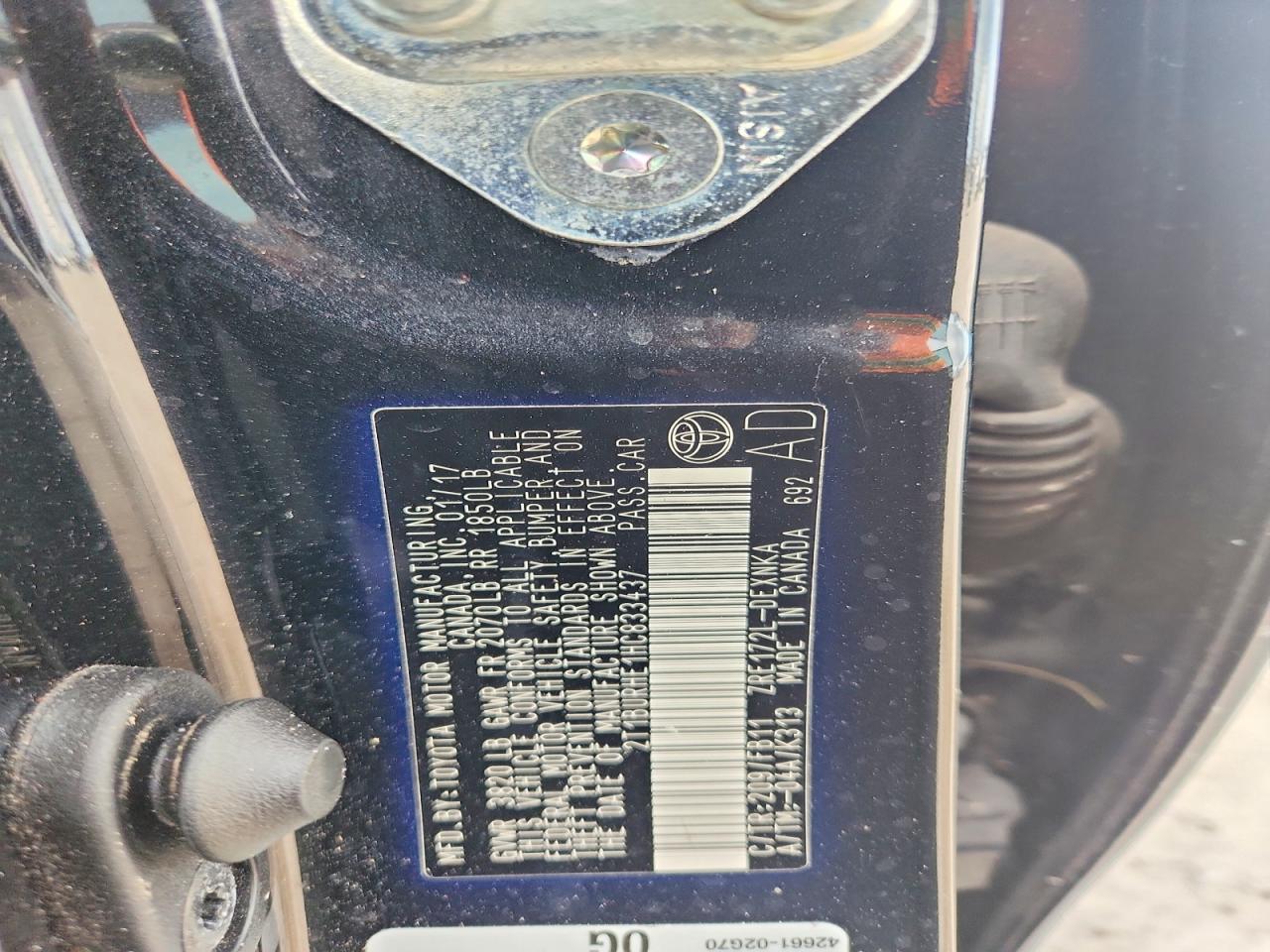 Toyota Corolla Le
