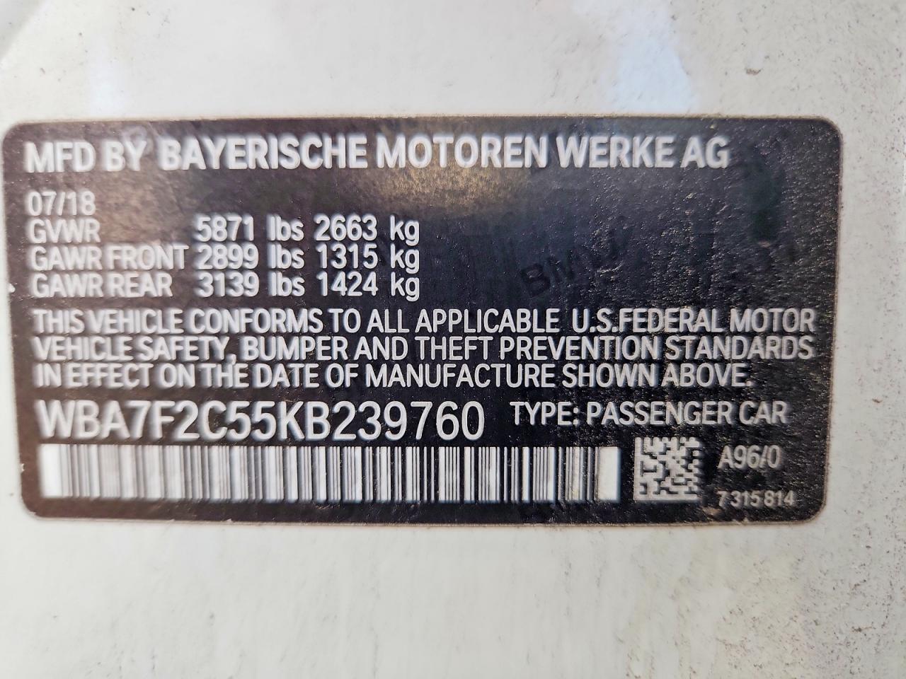 BMW 7 Series Xi
