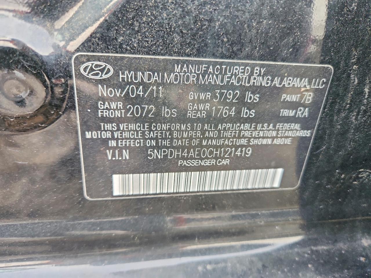 Hyundai ELANTRA Gls