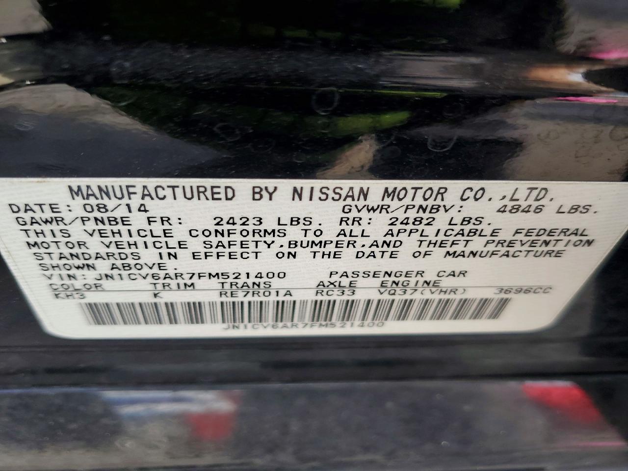 INFINITI Q40 Base Base