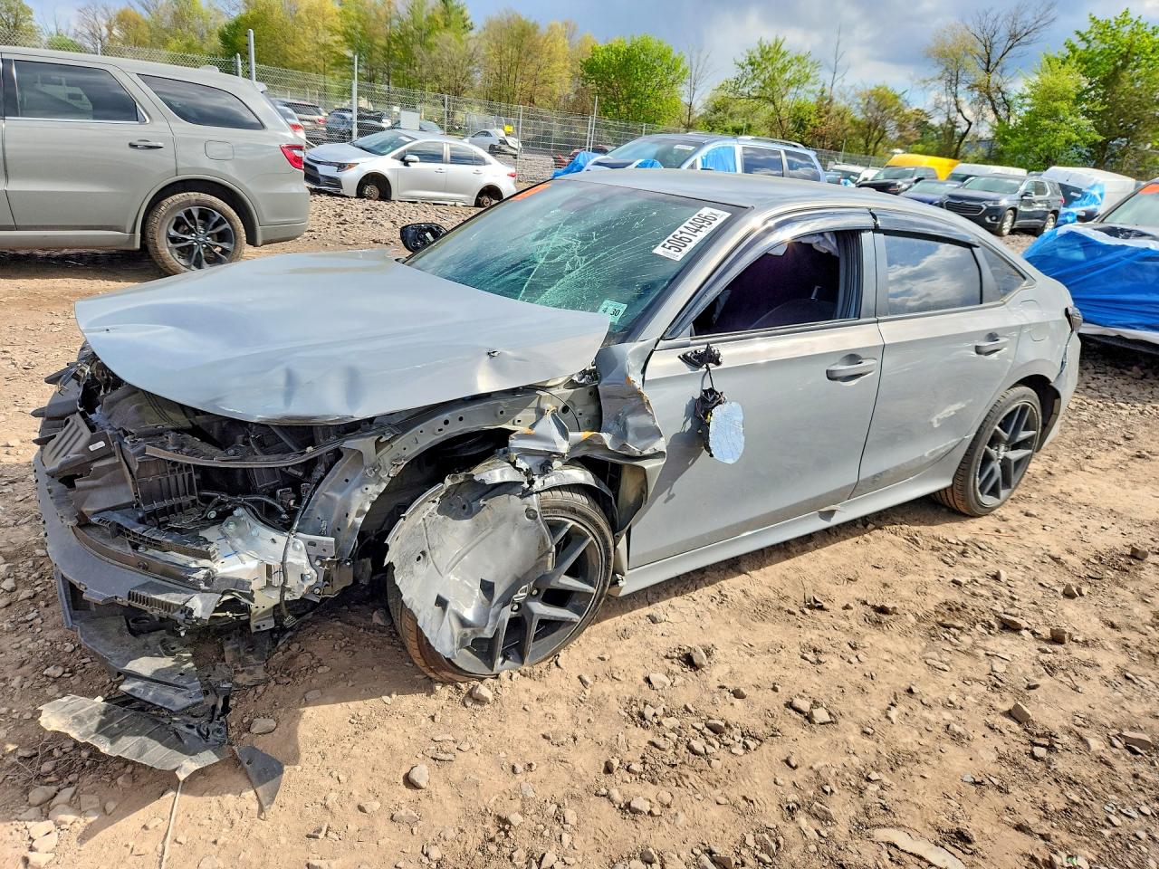 Salvage Honda Civic Image