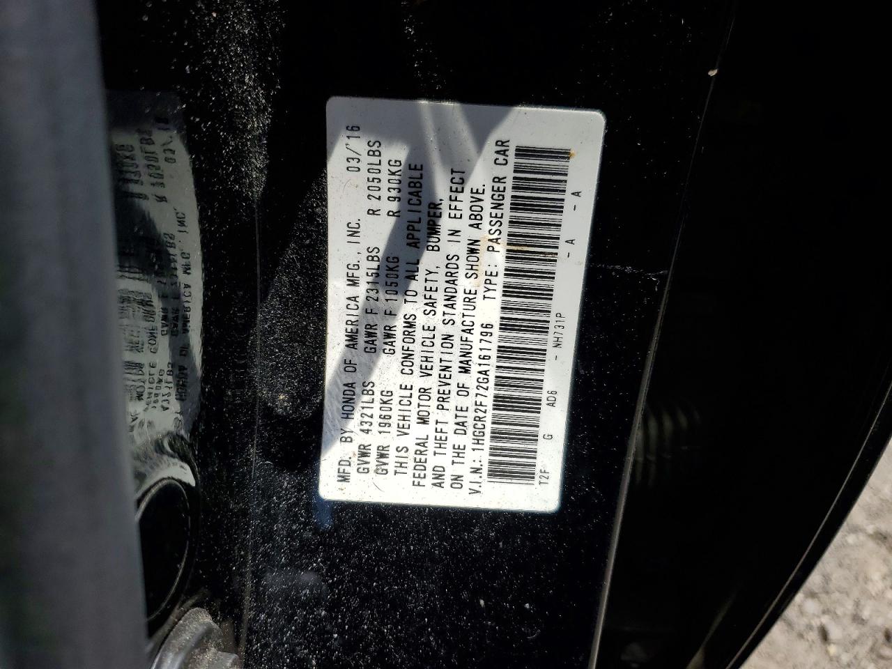 Honda Accord Ex
