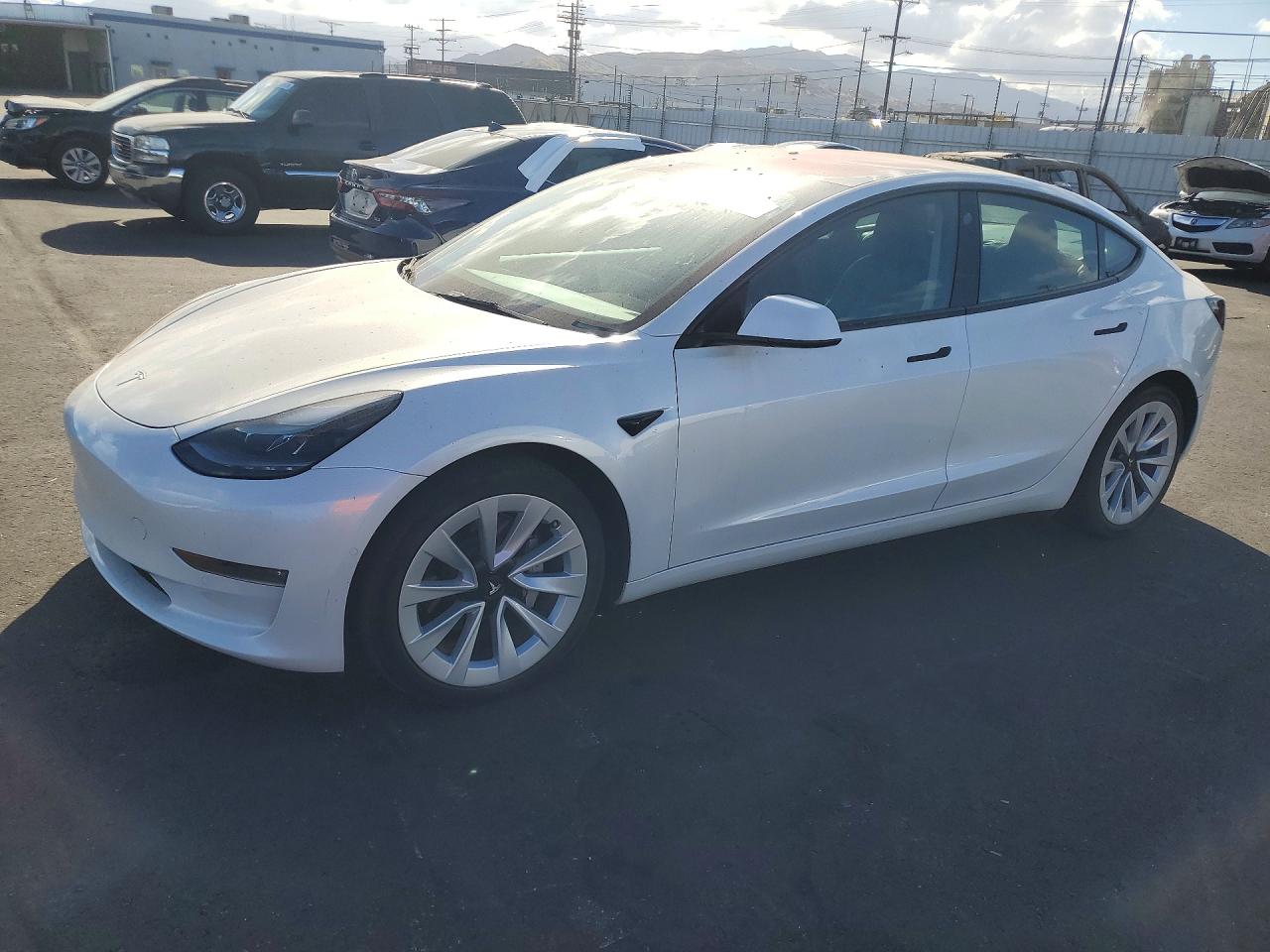 Salvage Tesla Model 3 Image