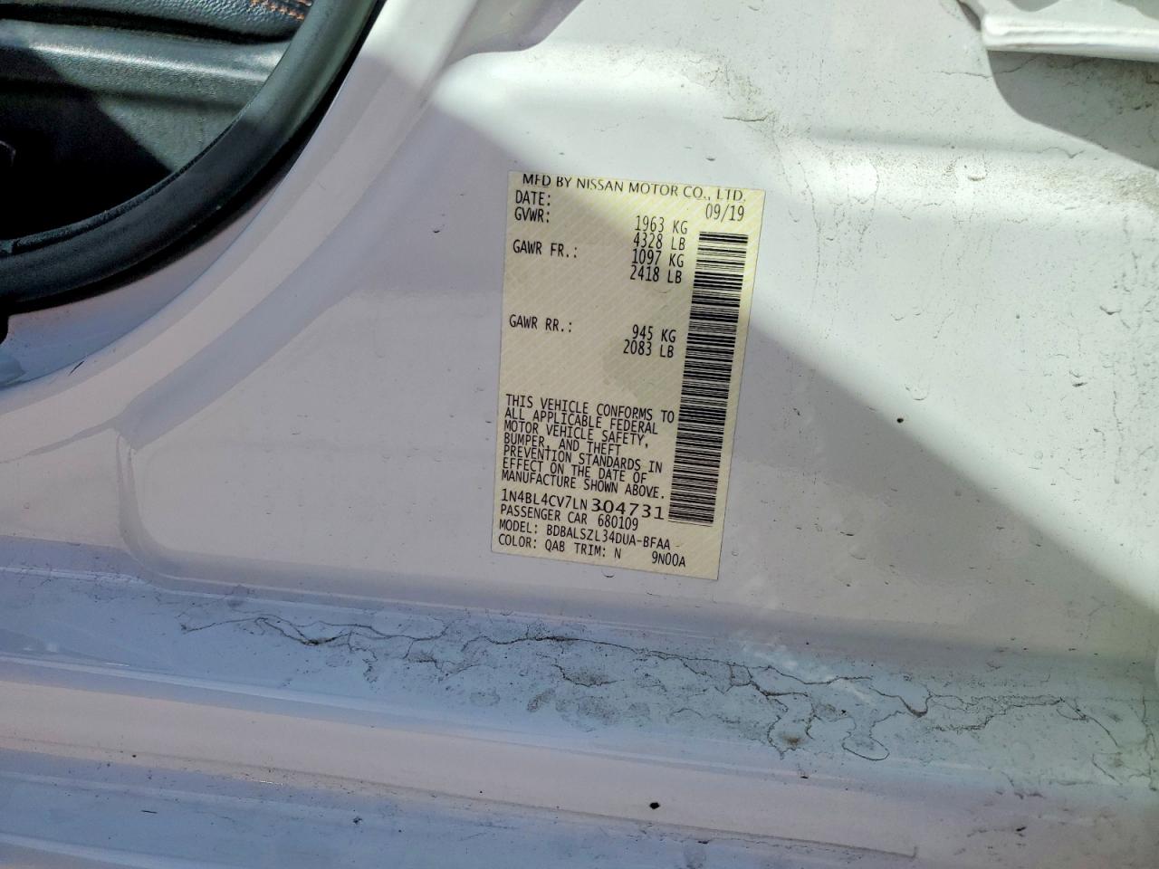Nissan Altima Sr
