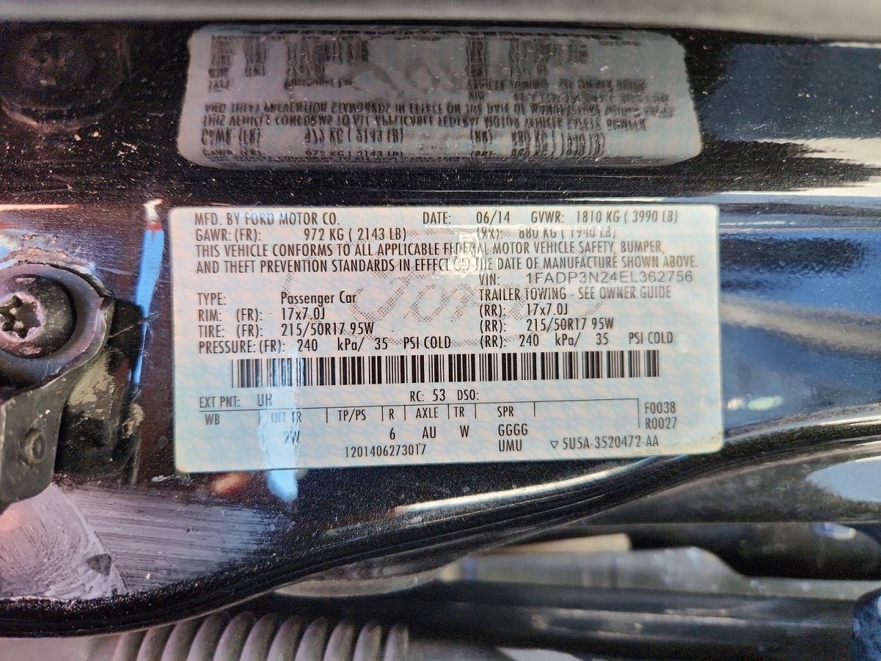 Ford Focus Titanium