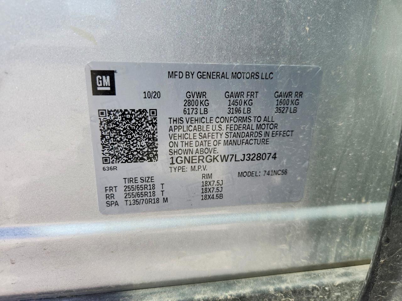 Chevrolet Traverse Lt