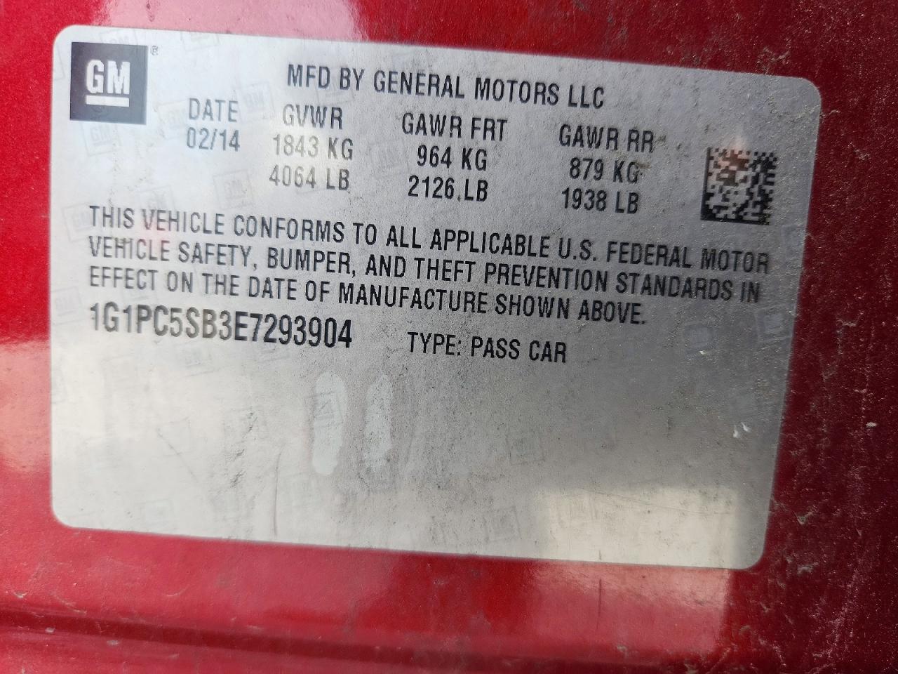 Chevrolet Cruze Lt